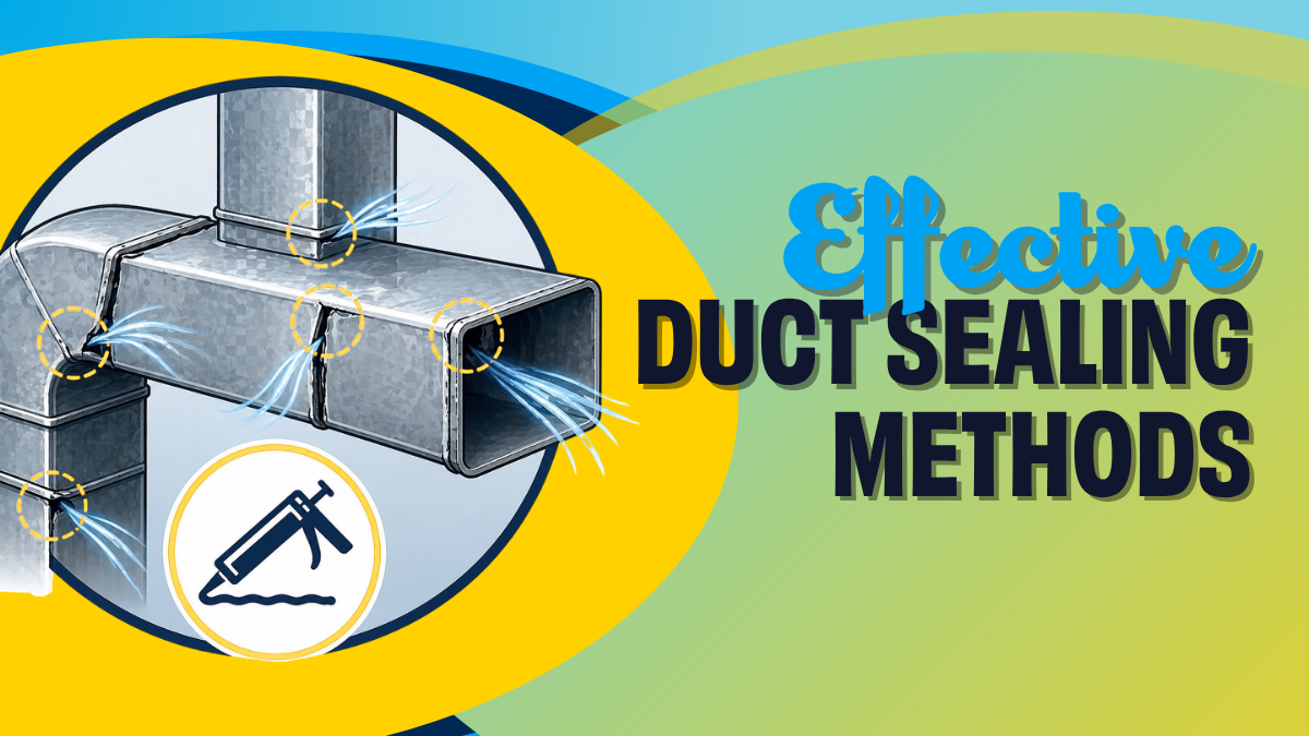 5 Effective Duct Sealing methods