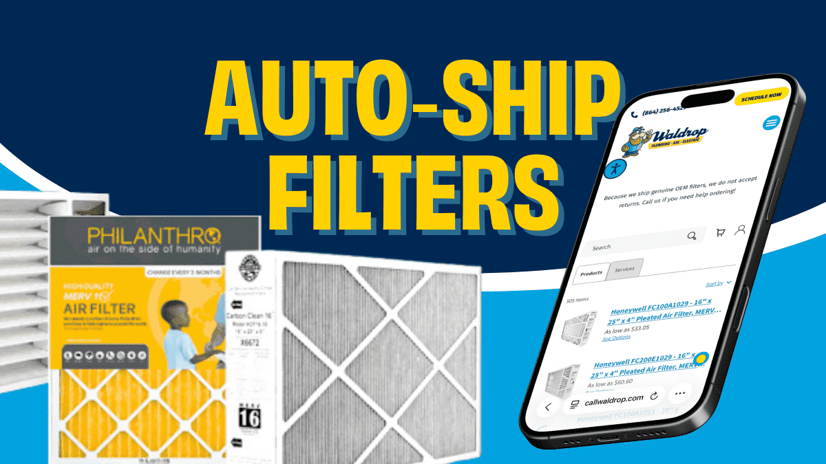 Start the New Year Right With AutoShip Filters Waldrop Plumbing