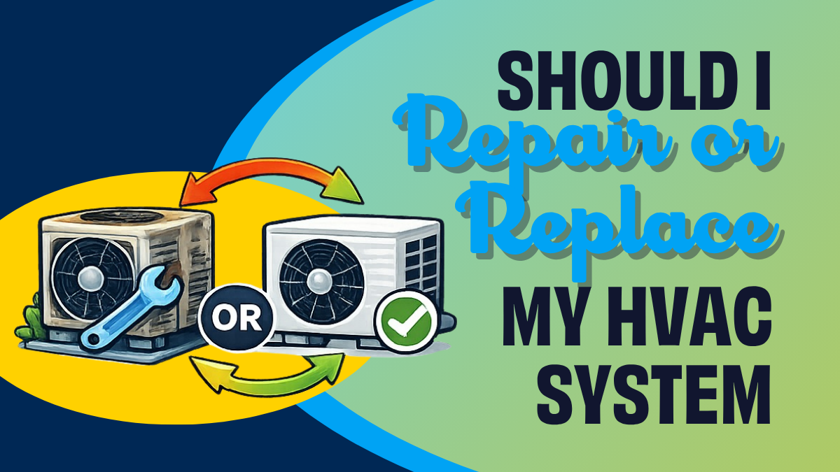 should I repair or replace my HVAC system?