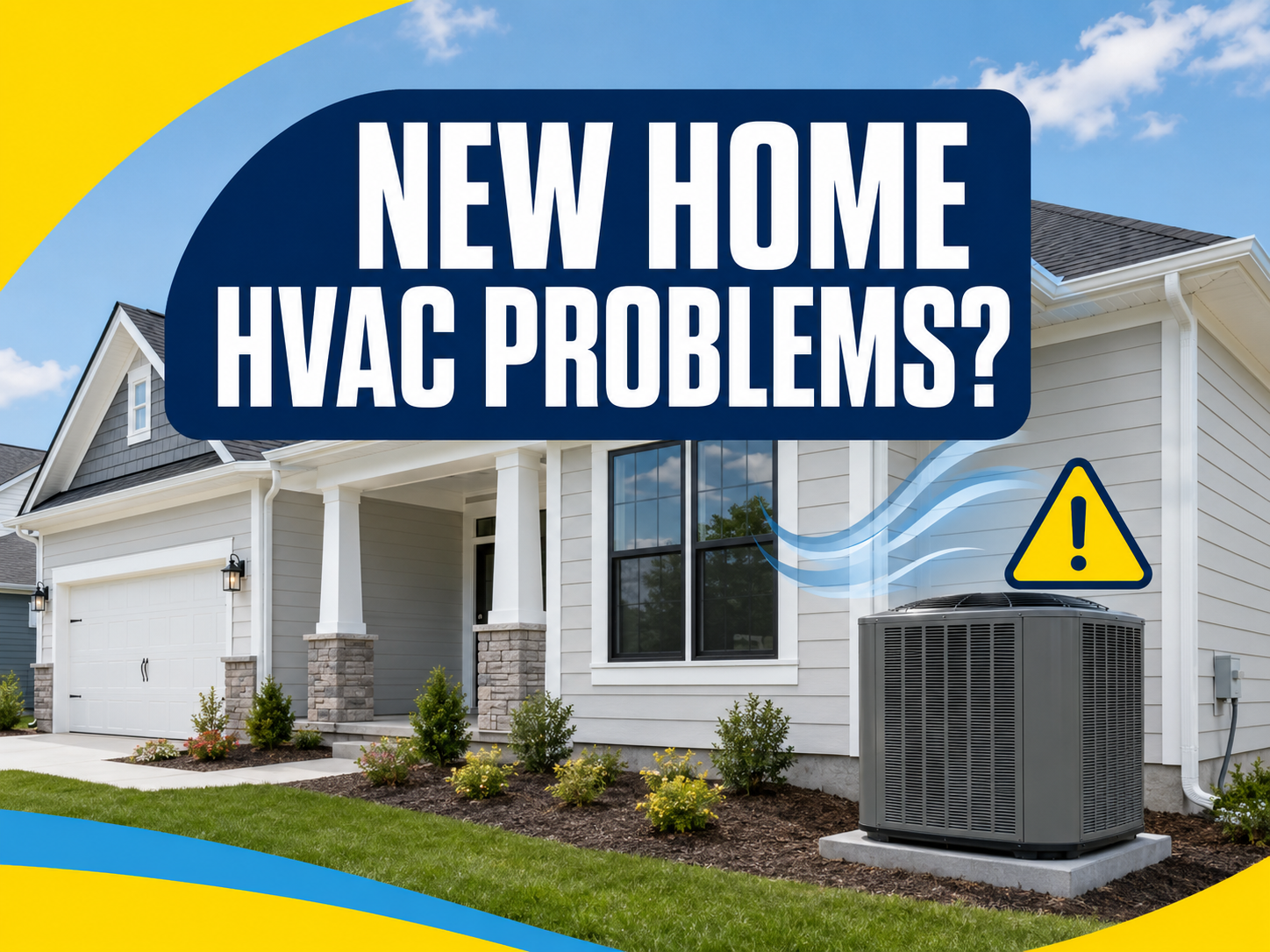 Waldrop new home HVAC problems
